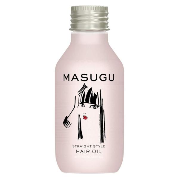 MASUGU (まっすぐ) ストレート スタイル くせ毛 うねり髪 用 洗い流さないトリートメントオ...
