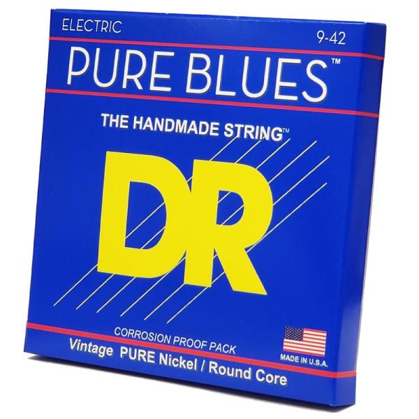 DR エレキ弦 PURE BLUES ニッケル .009-.042 PHR-9