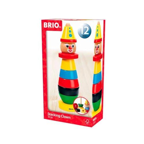 BRIO (ブリオ) クラウン 木製 積み木 おもちゃ 30120