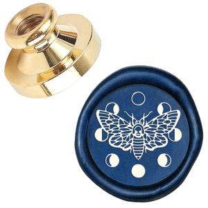 CRASPIRE シーリングスタンプ 蛾と月 ヘ...の商品画像