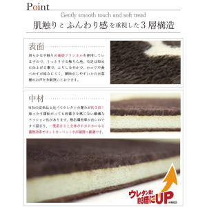 ラグ ラグマット 洗える カーペット 3畳 北...の詳細画像3