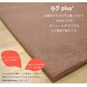 下敷きラグ ラグ ラグマット カーペット 3畳...の詳細画像1