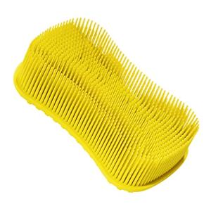 TOPHOME ボディブラシ シリコン 体洗い ブラシバスブラシ ボディマッサージ ナチュラルジェントルスクラブフェイシャル セルライトを改善