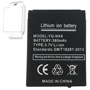OCTelect スマートな腕時計の電池380MAHの容量のDZ09再充電可能なリチウム電池