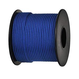 Brotree パラコード 2mm 3芯 ボビン巻型 テント ロープ ガイライン 耐荷重90kg DIY編む用 キャンプ サバイバル アウトドア用 (