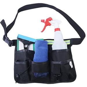 MINGYI ウエストバッグ エプロンバッグ オーガナイザー 腰袋 作業ポーチ 清掃用品 小物入れ 腰袋 介護士 看護師 飲食業スタッフ用