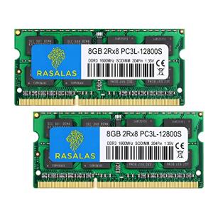 RAM ノートPC用メモリ 16GB 8GB×2枚 DDR3L