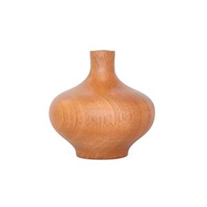 かのりゅう 一輪挿し 花瓶 花器 KAKI mahogany TSUBO 8×8×8cm