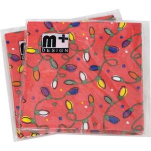 ペーパーナプキン m+ 2個パック デコパージュ 20枚入 2枚重ね 33×33cm