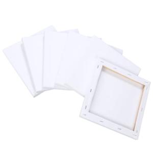 RYOHIN Lab. ミニキャンバス 正方形 キャンバス 画材 絵画 水彩画 油絵 6個セット