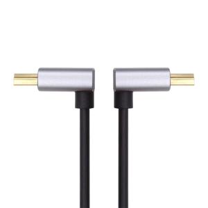xiwai HDMI 2.1 Type-A 超薄型HDTVケーブル 8K 4K ハイパーフレキシブル スリムコード アップアングル90度 H