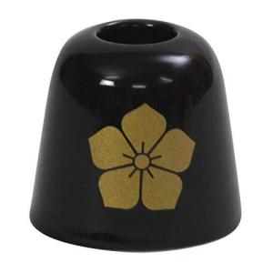 小倉陶器 歯ブラシスタンド ブラック 直径4.8×高さ4.5cm  202103