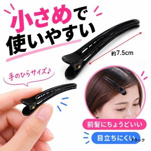 ヘアクリップ 小さめ 髪留め くちばし ダッカ...の詳細画像3
