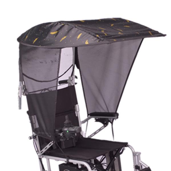 調節可能な屋外傘ホルダー、車椅子用日よけ、日よけレインカバー、耐紫外線保護、ほとんどの車椅子用車椅子...