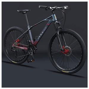 マウンテンバイク MTB オフロード マウンテンバイク 自転車26インチ27段変速 マグネシウム合金フレームディスクメカニカルブレーキ ロック可能なサスペンション｜store2byliu