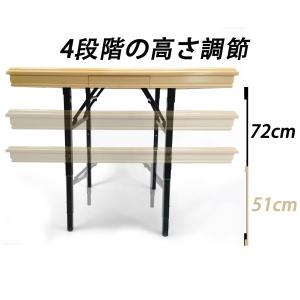 麻雀台 麻雀テーブル 折りたたみ式 麻雀 卓ス...の詳細画像1