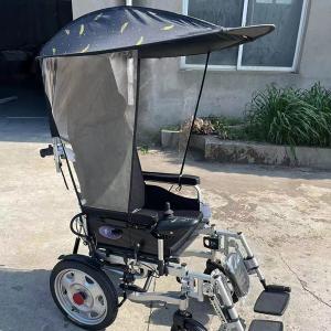 電動車椅子傘キャノピーオーニング、調節可能な車...の詳細画像2