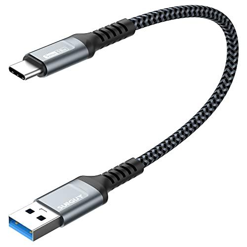 SUNGUY USB 3.0 Type C ケーブル 0.3M 5Gbps高速データ転送 QC3.0...