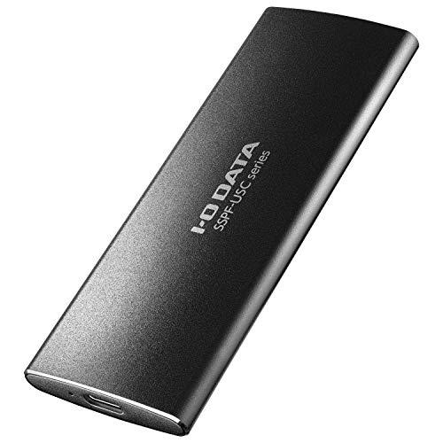 アイ・オー・データ USB 3.2 Gen 2対応 高速モデル ポータブルSSD 1TB 日本メーカ...