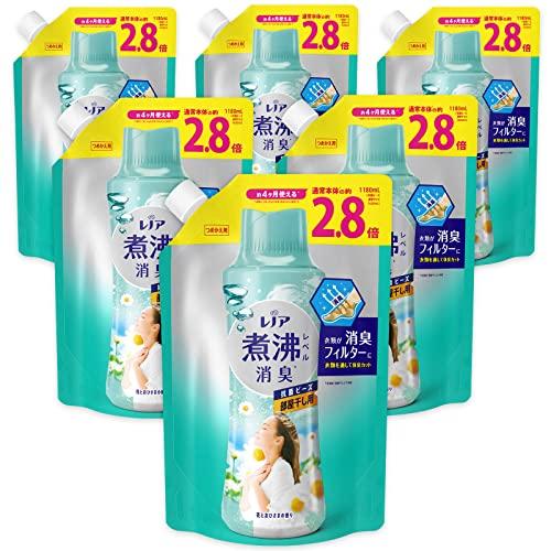 [ケース販売] レノア 超消臭 煮沸レベル消臭 抗菌ビーズ 部屋干し 花とおひさまの香り 詰め替え ...