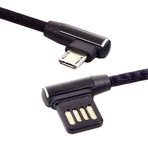 Micro USB 5ピンまたはUSB-C 3.1 Type-C - 左角度90度 USB 2.0 ...