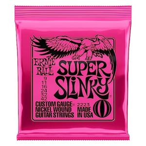 【品】 ERNIE BALL 2223 エレキギター弦 (09-42) SUPER SLINKY スーパー・スリンキー｜storebambi