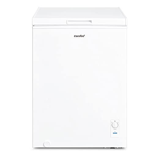 コンフィー(COMFEE&apos;) 冷凍庫 99L 上開き ホワイト RCC100WH(E) 省エネ 温度...