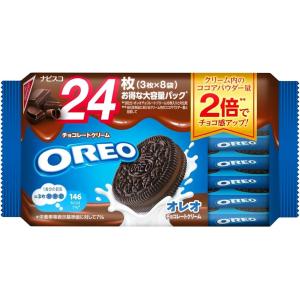 モンデリーズ　オレオファミリーパックチョコレートクリーム24枚入り×６個
