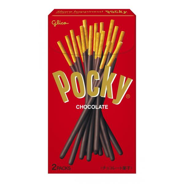 グリコ　ポッキーチョコ2袋入り×10個