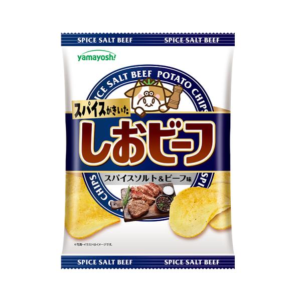 山芳　ポテトチップスしおビーフ47ｇ×12個