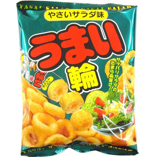 リスカ　うまい輪やさいサラダ味75ｇ×12個