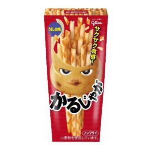 じゃがりこ、じゃがビー、かるじゃが、おさつどきっなどお菓子まとめ売り！ かるじゃが 江崎グリコ うましお味 41g×10入 (じゃがいも ポテト
