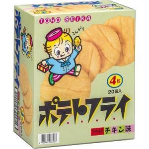 東豊製菓 ポテトフライ フライドチキン味(4枚入)20個