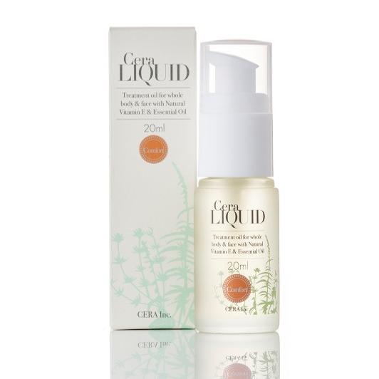 CERA 安心の日本製・天然ビタミンEオイル「セラリキッド　コンフォート」柑橘の香り