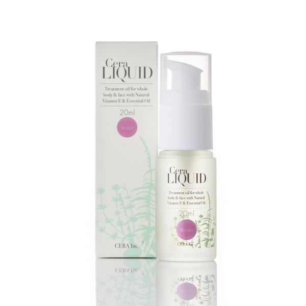 CERA 安心の日本製・天然ビタミンEオイル「セラリキッド　ビューティー」ゼラニウムの香り