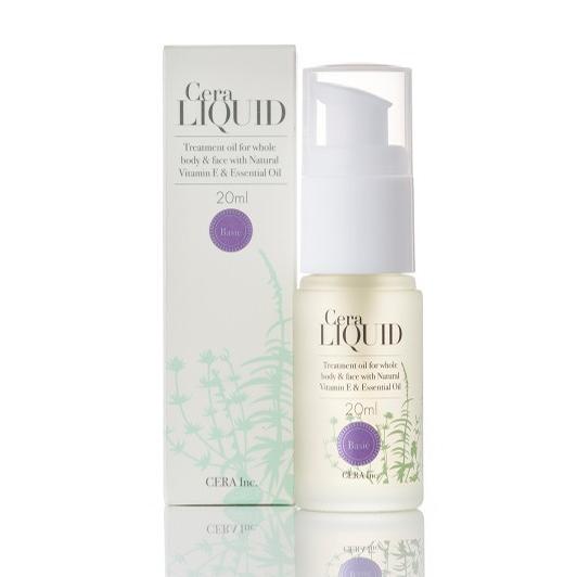 CERA 安心の日本製・天然ビタミンEオイル「セラリキッド　ベーシック」ラベンダーの香り