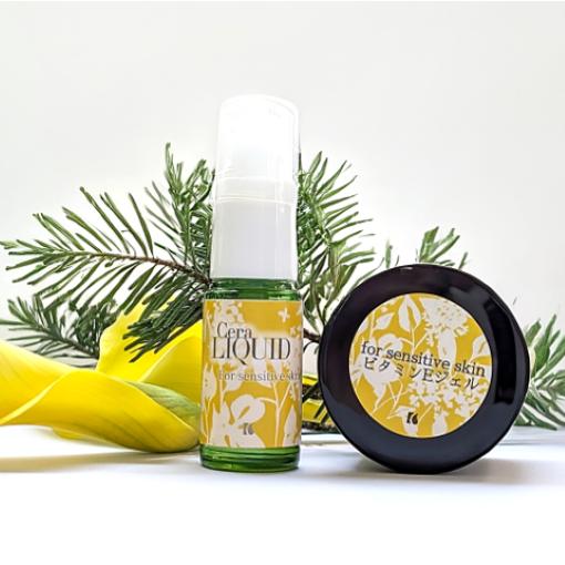 for sensitive skin ビタミンEスキンケアセット