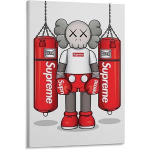 アートパネル KAWS インテリア カウズ セサミストリート Supreme シュプリーム 現代アー...