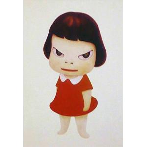 新品 奈良美智 絵画 現代アート 絵 額装付き...の詳細画像1