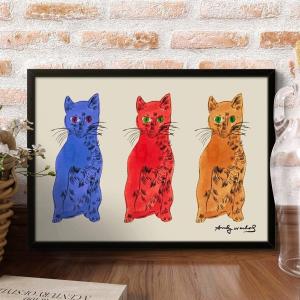 アンディ・ウォーホル 猫の絵 アンディ ウォー...の詳細画像1