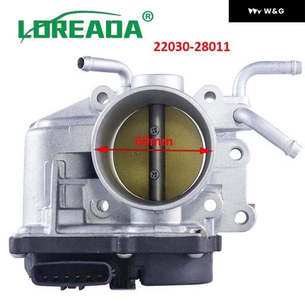並行輸入品 60MMスロットル バルブ 22030-28011 トヨタ 1AZ-FSE D4 RAV...