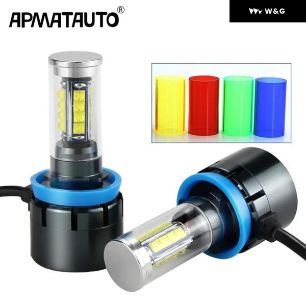 並行輸入品 2X160W H8 LED エンジェルアイズ ヘッドライト LED マーカーライト CA...