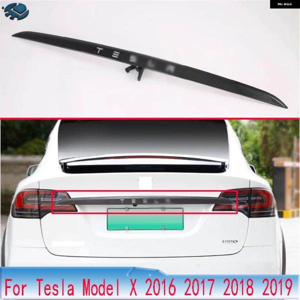 並行輸入品 テスラ モデルX 2016-2022 2018 2019 カーアクセサリー カーボン ス...