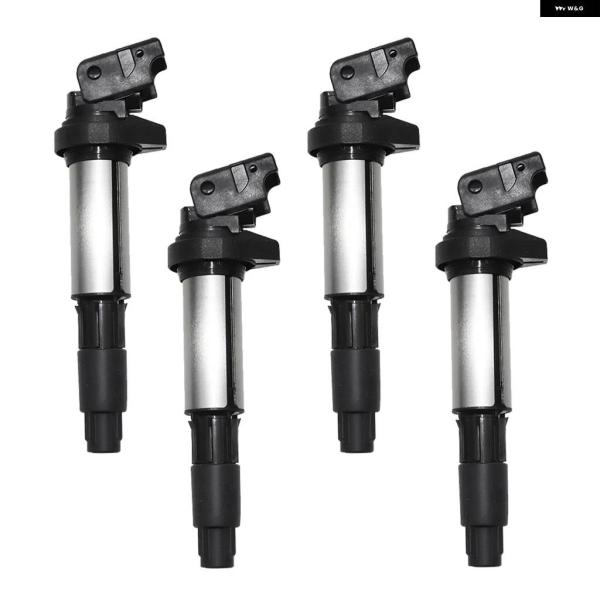 並行輸入品イグニッション コイル 4個 BMW E46 E60 E81 E88 E89 E90 E9...
