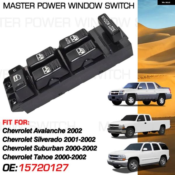 並行輸入品マスターパワーウィンドウスイッチ コントロール ボタン 15720127 12 8ピン シ...