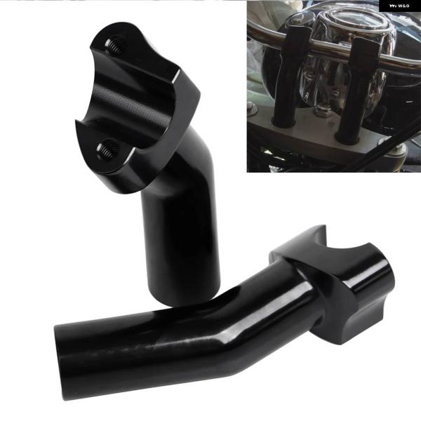 並行輸入品オートバイ 4インチ トール プルバック ハンドルバー ライザー ハーレー スポーツスター...