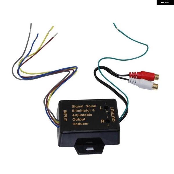 並行輸入品 低レベル変換 アダプター 2ウェイ カー オーディオ RCA コンバーター 12-24V...