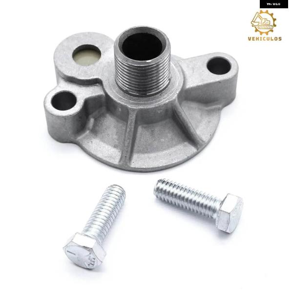 並行輸入品 SBC オイル フィルター アダプター スピンオンバイパス シボレー BBC 283 3...