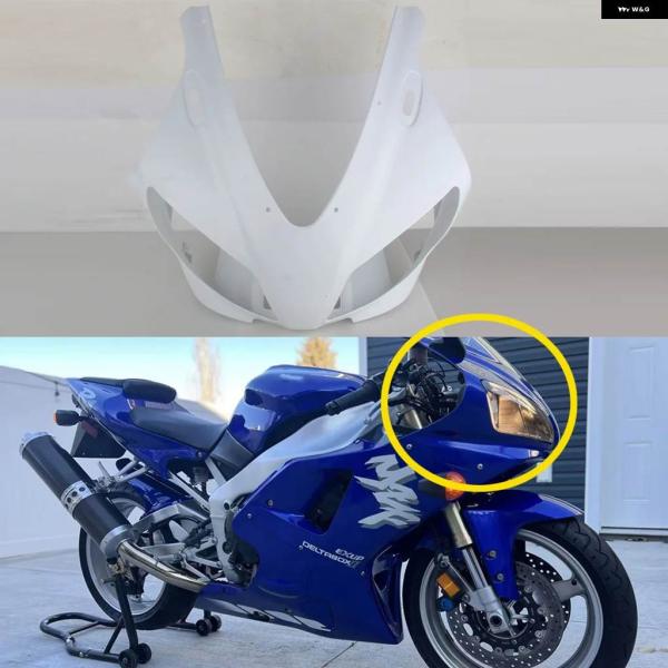 並行輸入品未塗装フロントカウル ノーズ フェアリング ヤマハ YZF-R1 1998-1999