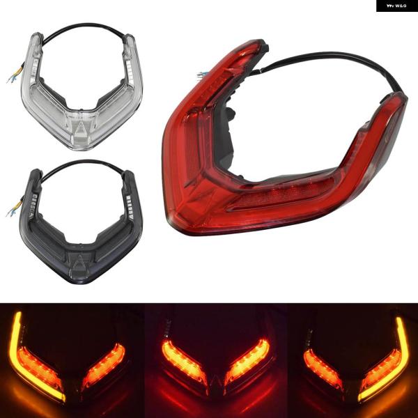 並行輸入品 TAORIDER-MOTO バイク LED 一体型 テールライト テールブレーキ ウィン...